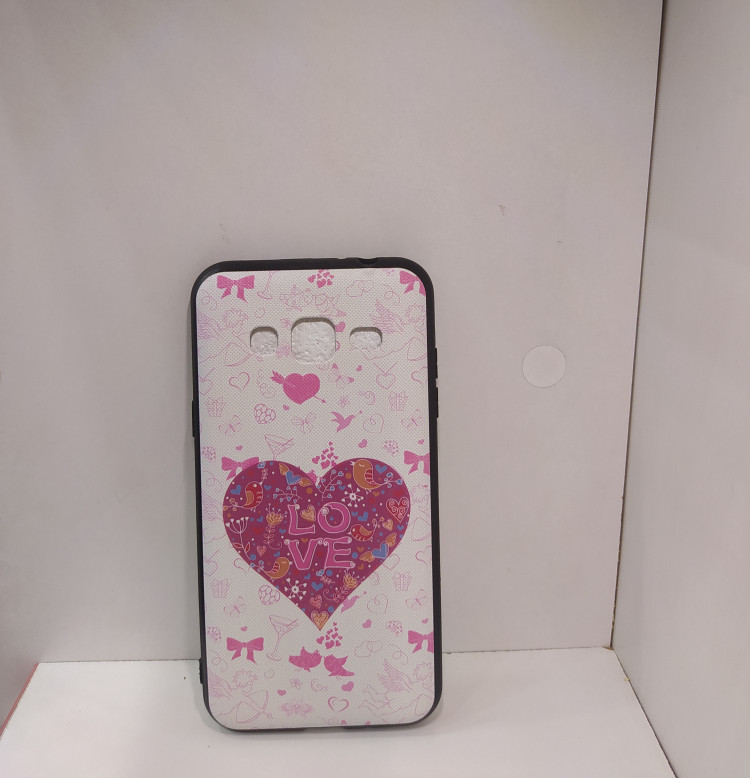 کاور طرح قلب عاشقانه مناسب برای گوشی موبایل سامسونگ Galaxy J3 2015 / J3 2016