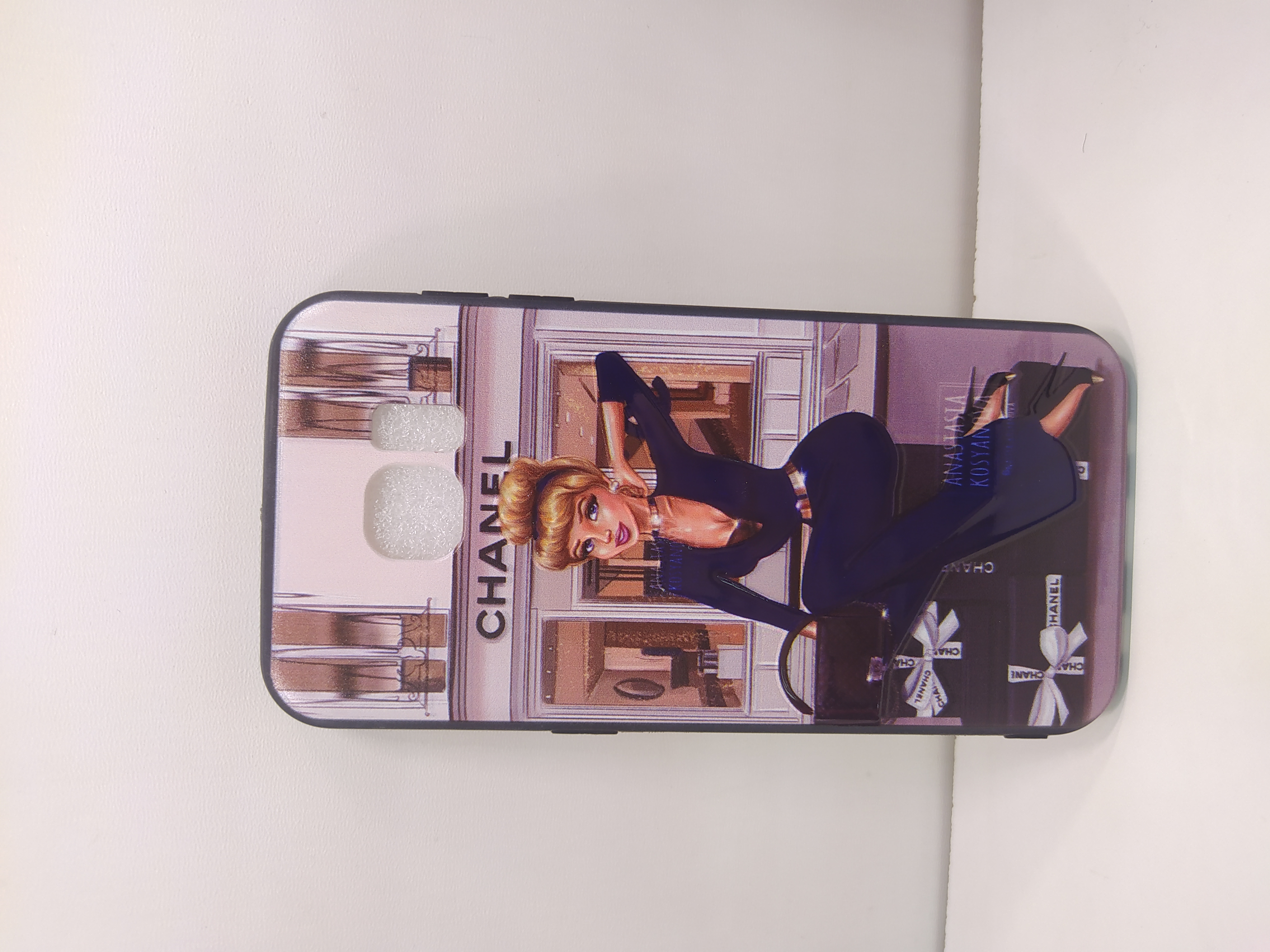 قاب گوشی سامسونگ طرح دخترانه مدل S7EDGE