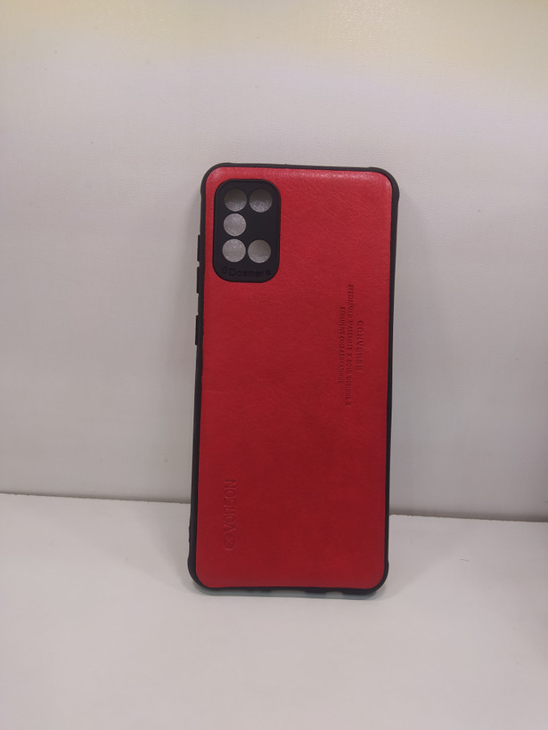 قاب ساده02 مناسب برای گوشی موبایل سامسونگ Samsung Galexy A31 - قرمز