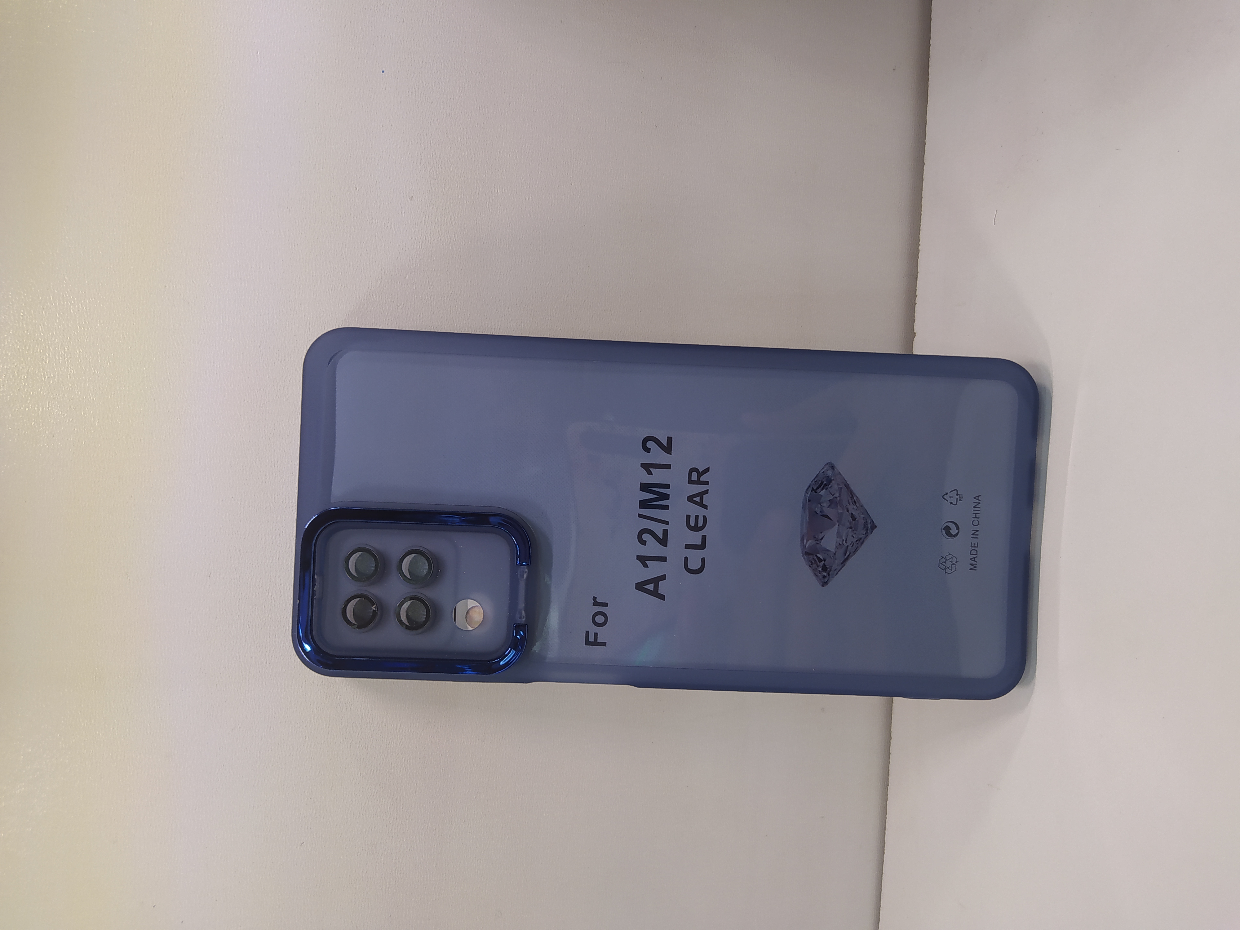 قاب گوشی Samsung A12 / M12 / F12پشت مات محافظ لنز گلس دار متال ایرون