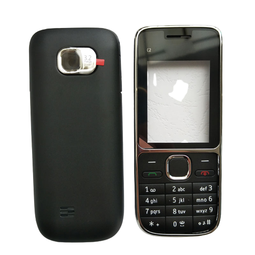 غیرفعال قاب کامل با شاسی نوکیا C2-01 پوسته پشت و رو با شاسی nokia c2-01.5 سی دو اورجینال گوشی قدیمی دکمه ای ساده RM-721 RM-722