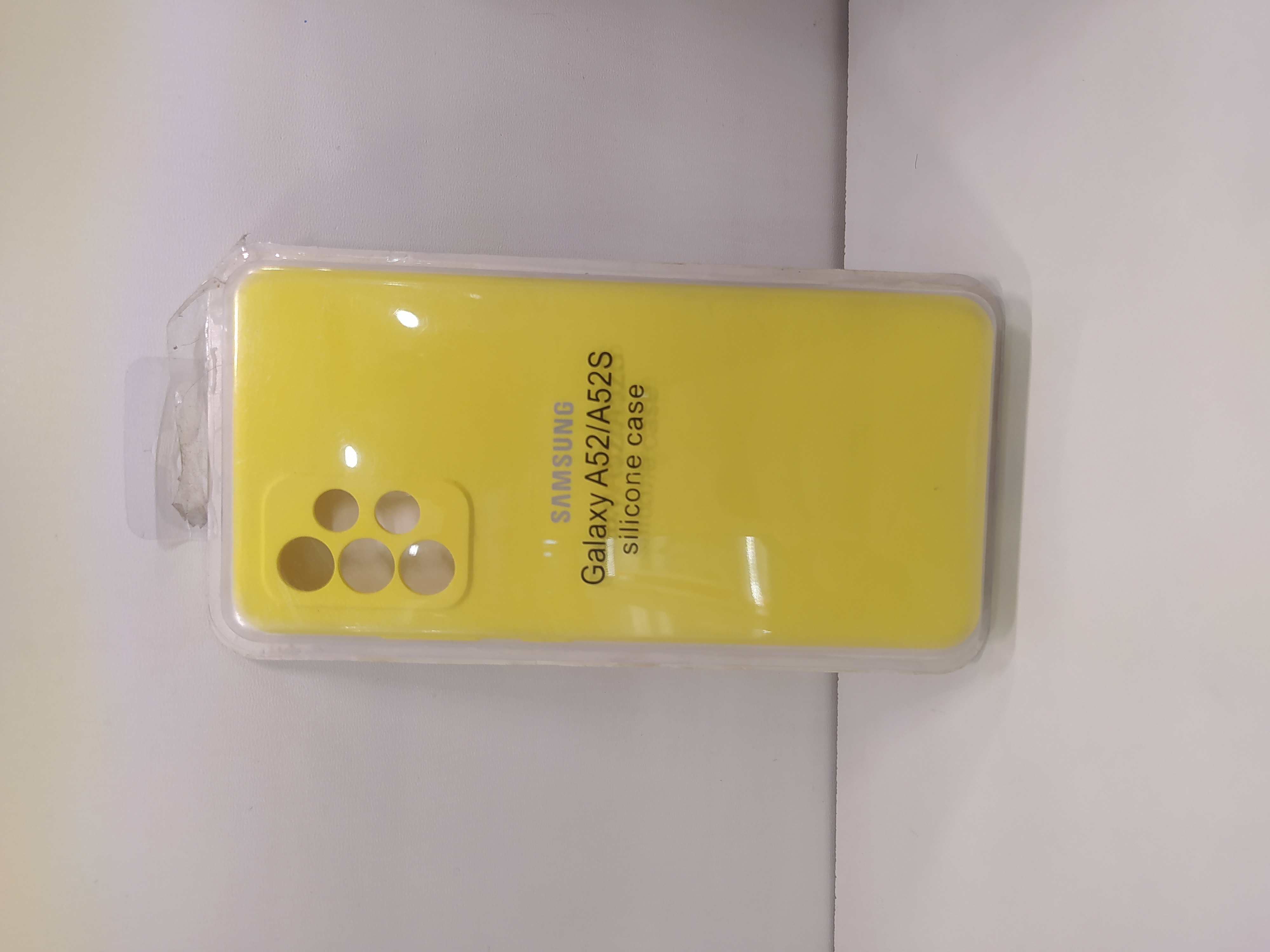 قاب سیلیکونی اورجینال محافظ لنزدار Samsung A52 / A52s