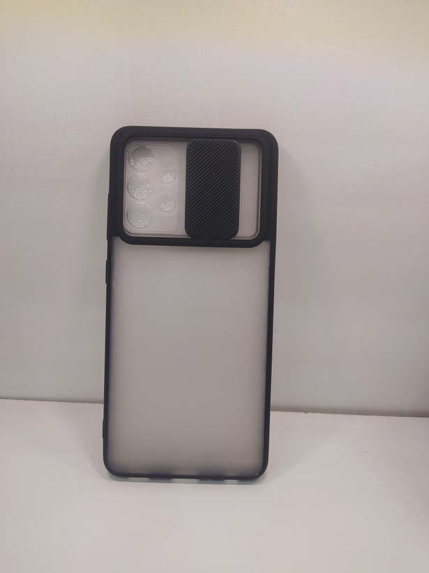قاب گوشی Samsung A52پشت مات محافظ لنز دارکشویی