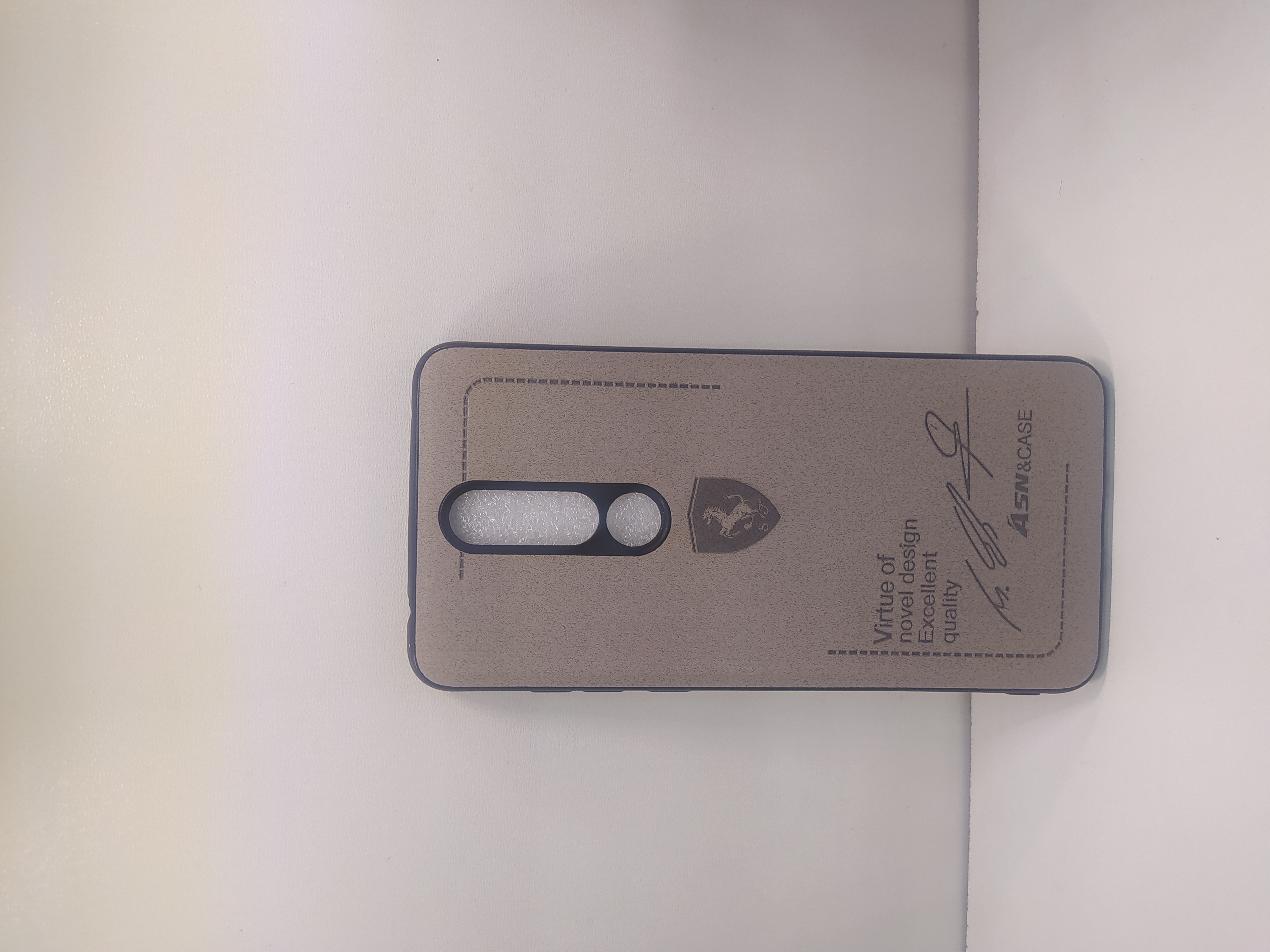 قاب چرمی ژله ای درجه یک مشکی مناسب گوشی نوکیا 3.1 پلاس یا Nokia 3.1 plus