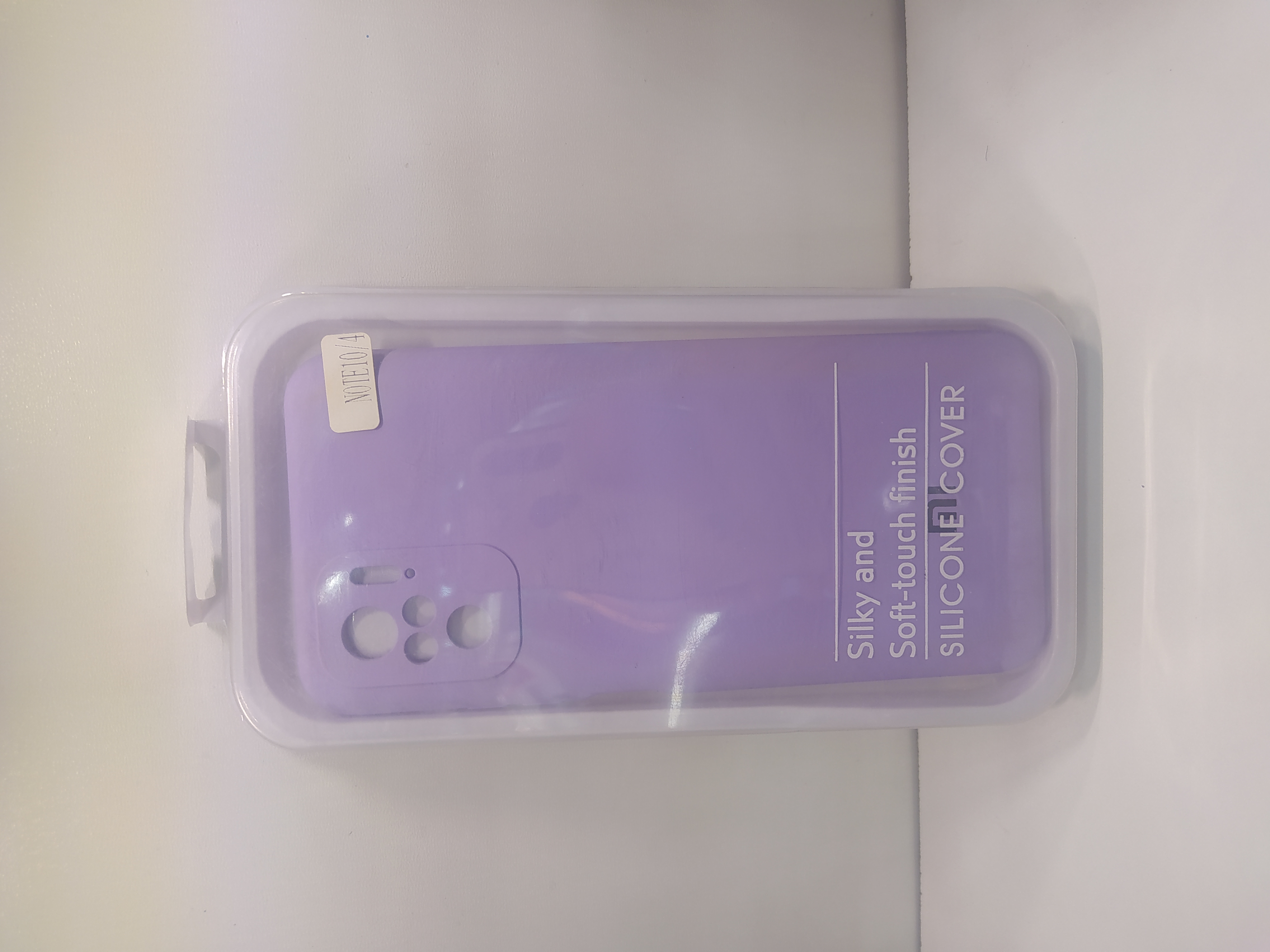 قاب سیلیکونی پاک کنی اورجینال Master Quality مدل Xiaomi Redmi Note 10