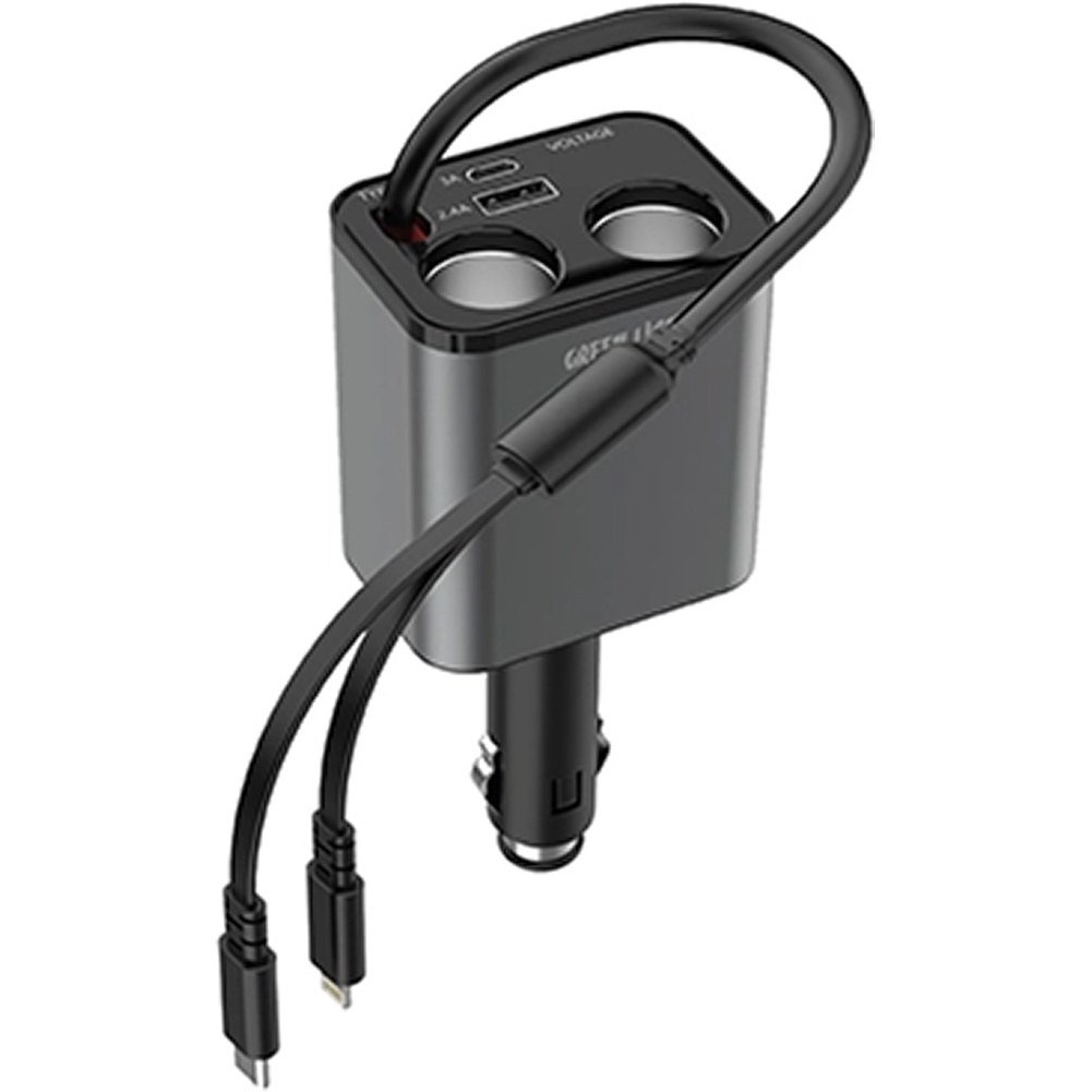 شارژر فندکی مدل MULTIPORT 90W GL-CC07 گرین لاین